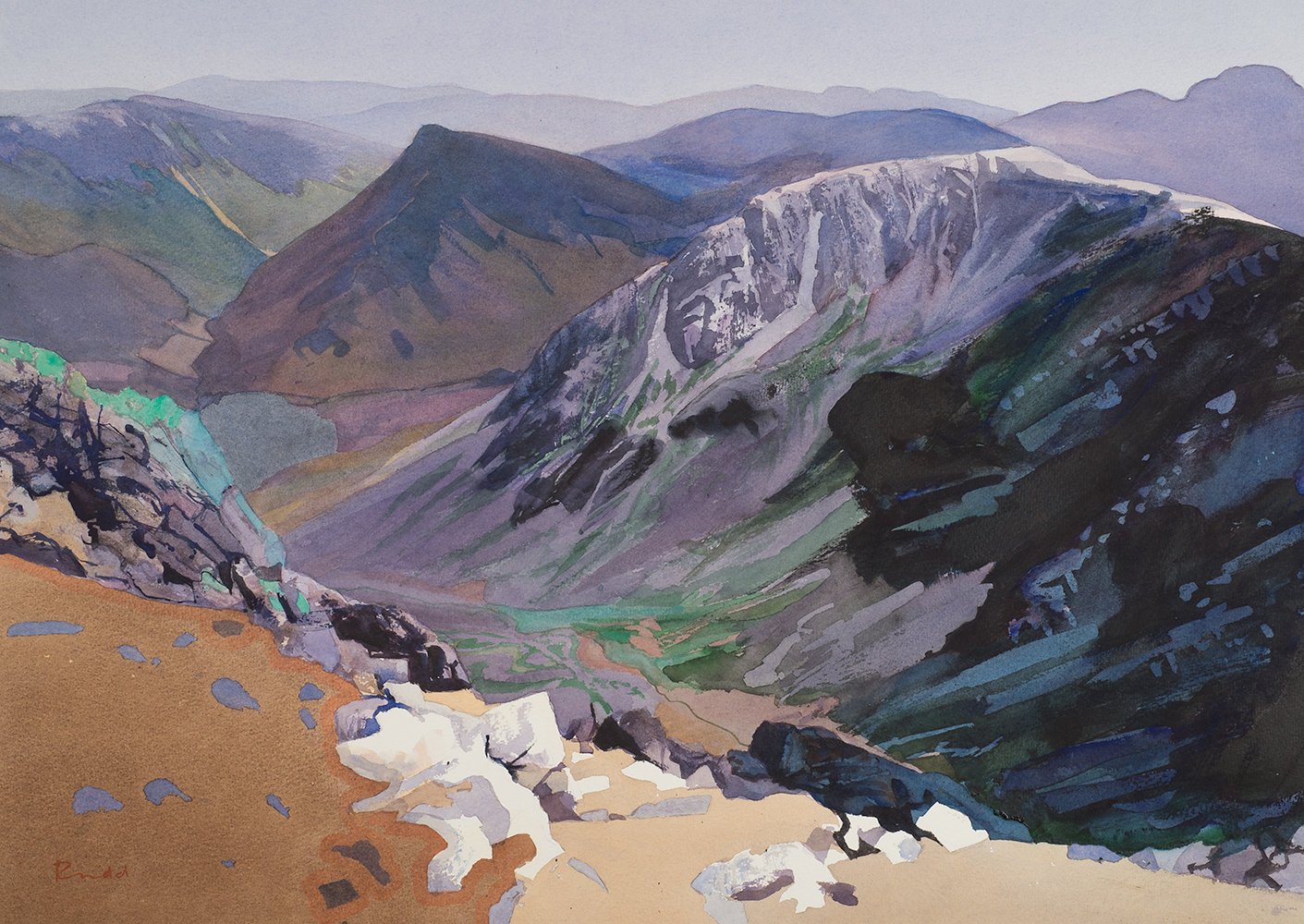 Fleetwith pike from High Crag, Lake District