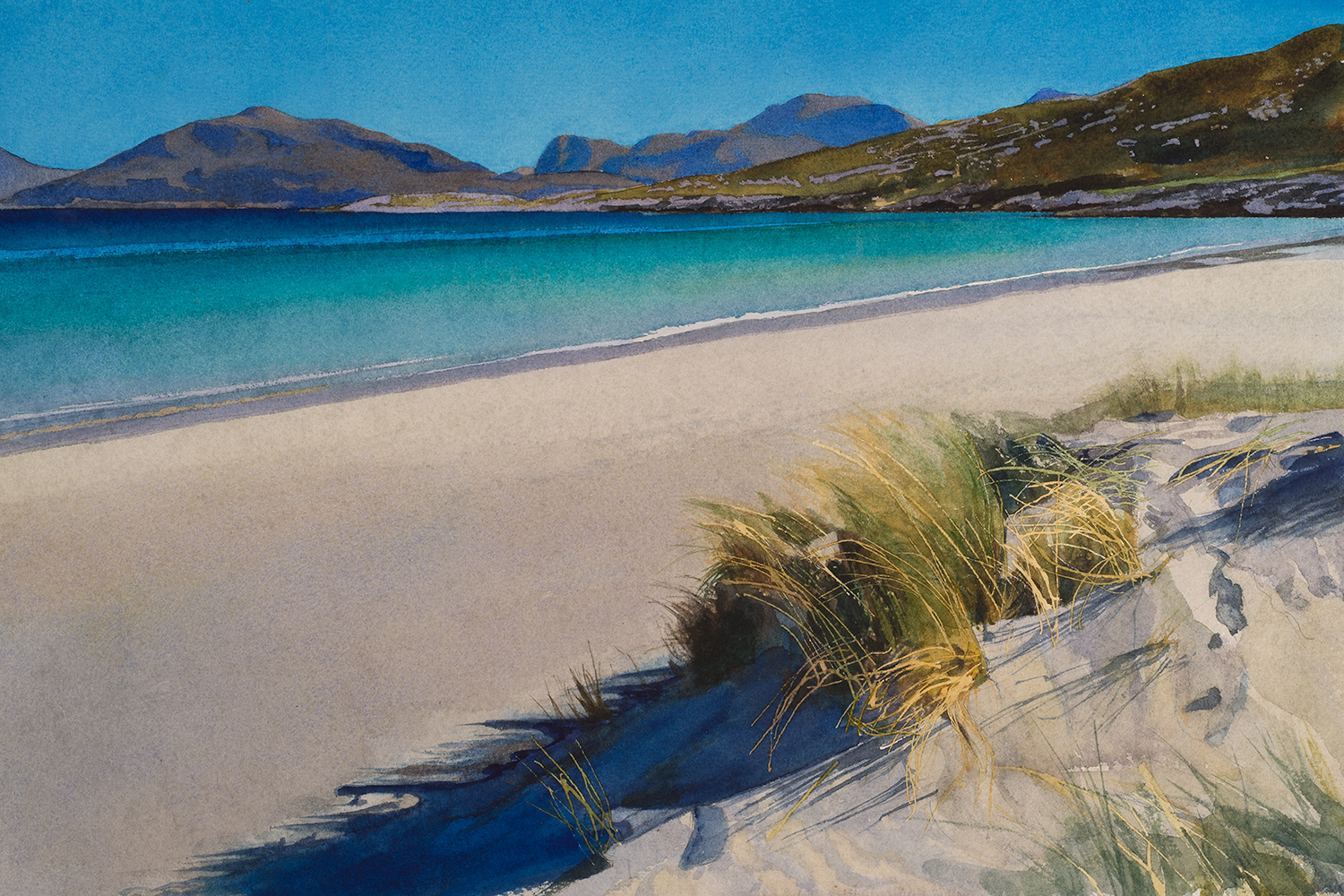 Luskentyre Beach, Seilebost, S. Harris