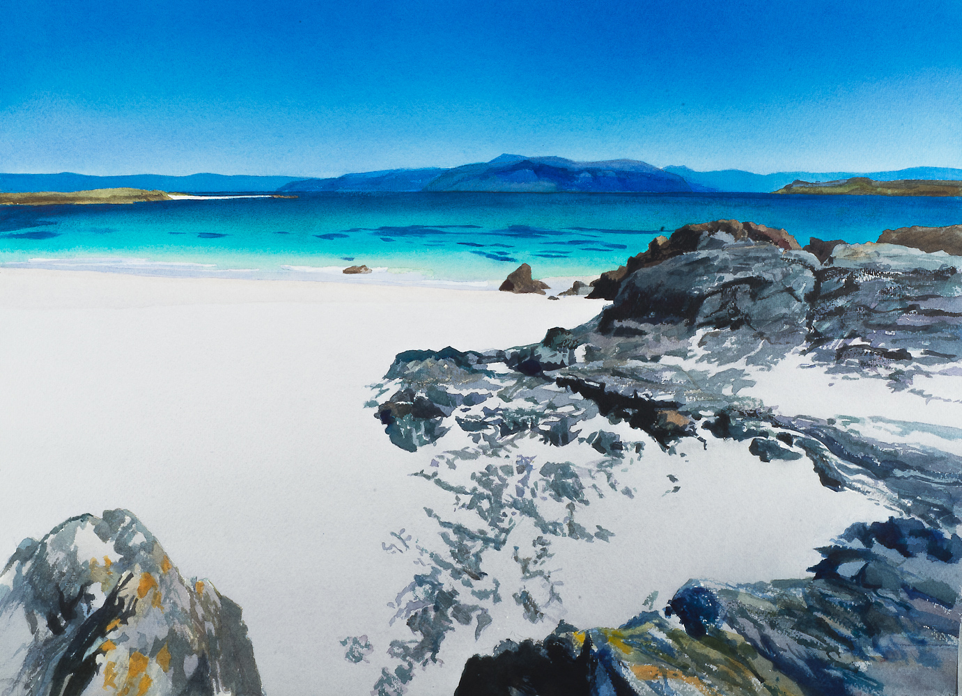Iona Sound from North Beach