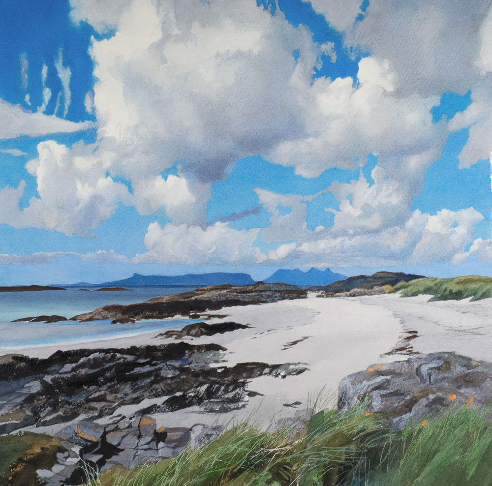 Rum & Eigg from Arisaig