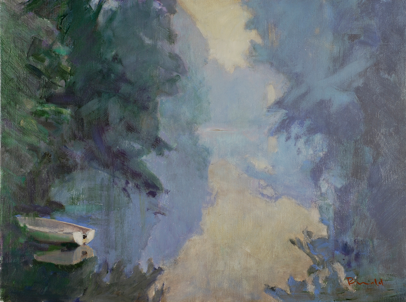 Mist, River Avon
