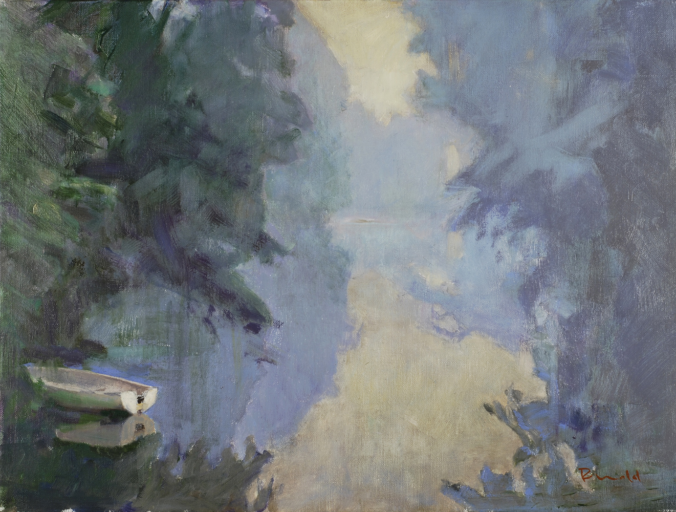 Mist, River Avon