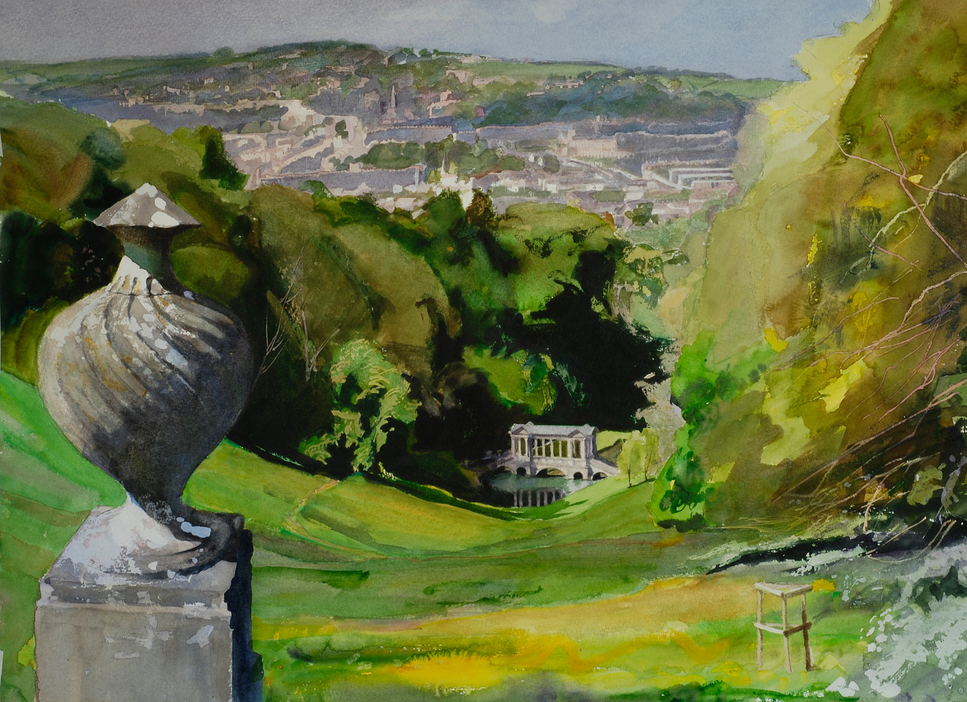 Prior Park with Urn