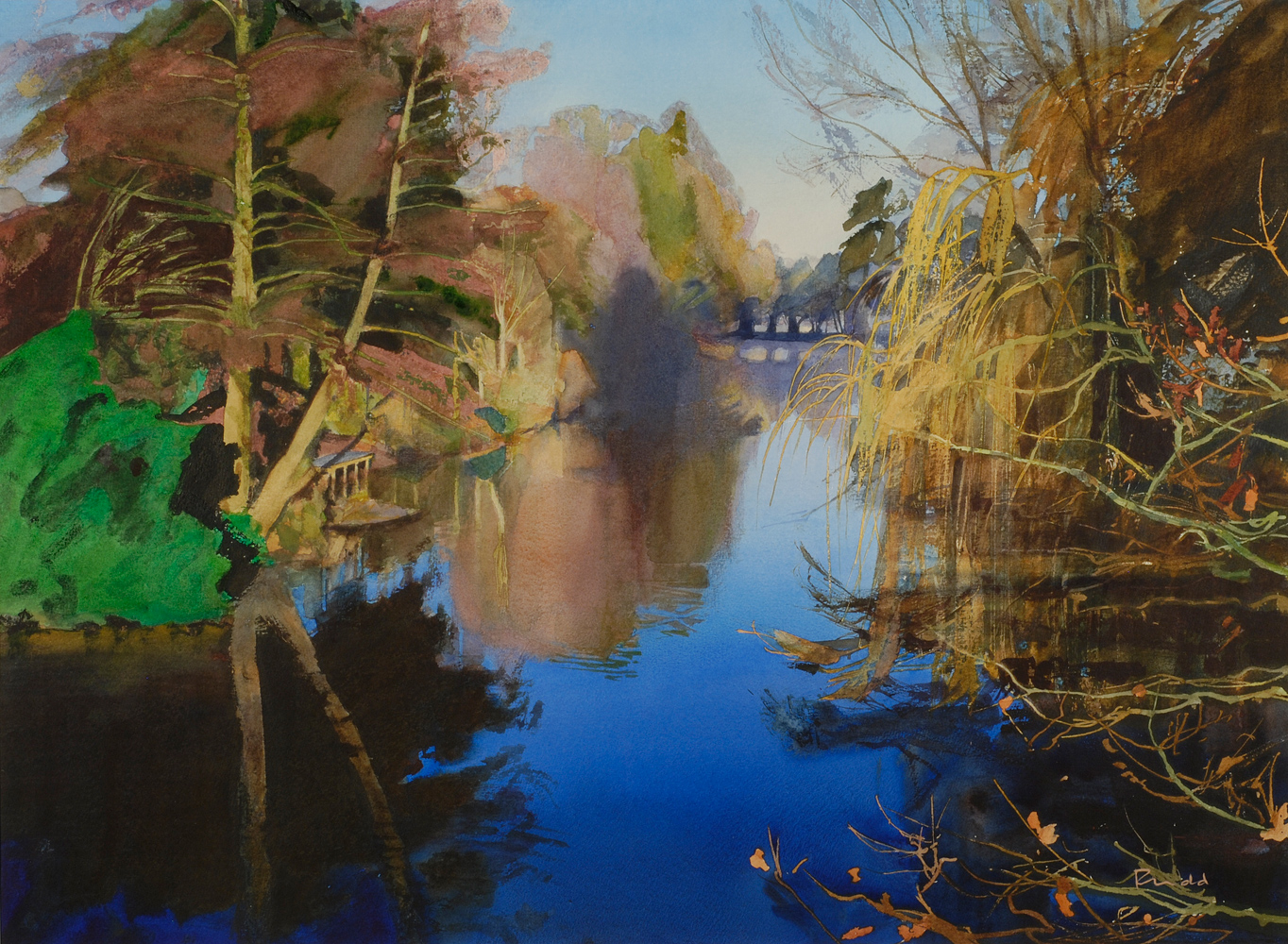 River Avon, Monkton Park, Winter
