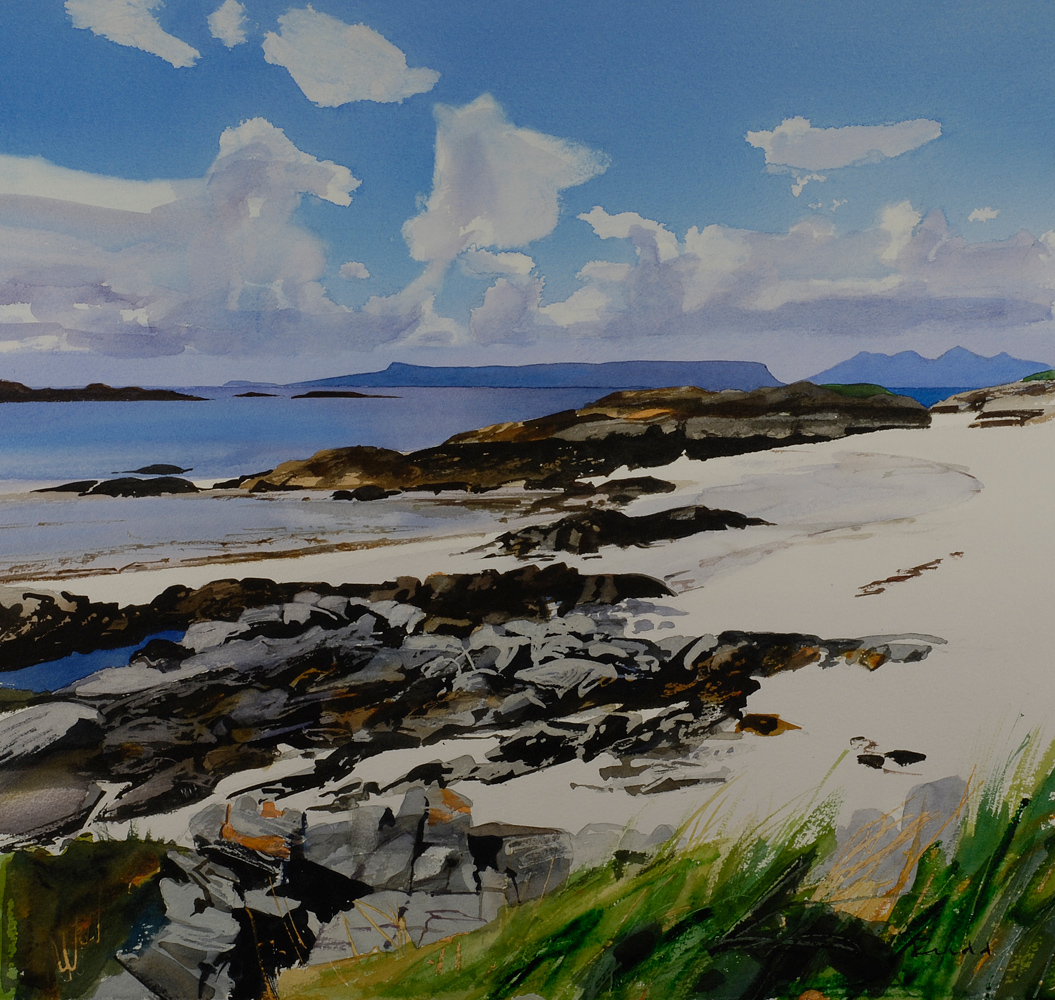 Rum & Eigg from Arisaig