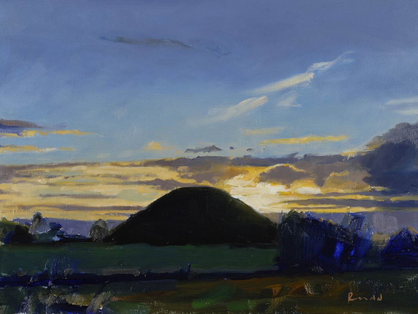 Sunset, Silbury