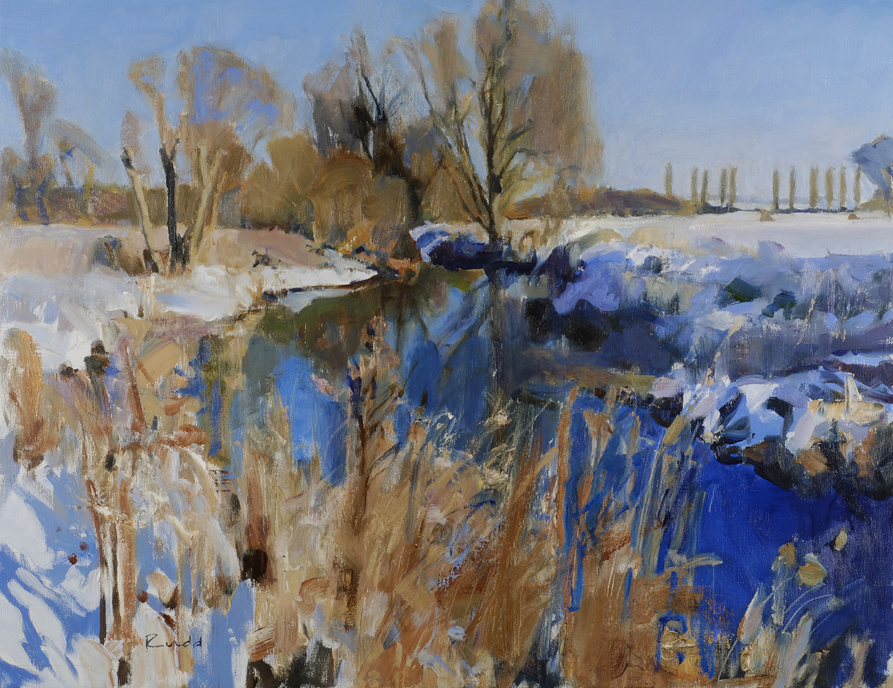 Towards Kellaways Winter