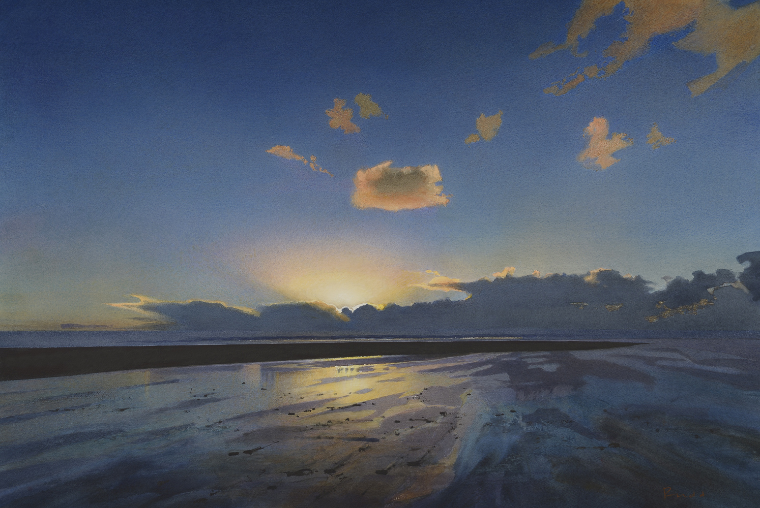 Winter Sky, Saunton Sands
