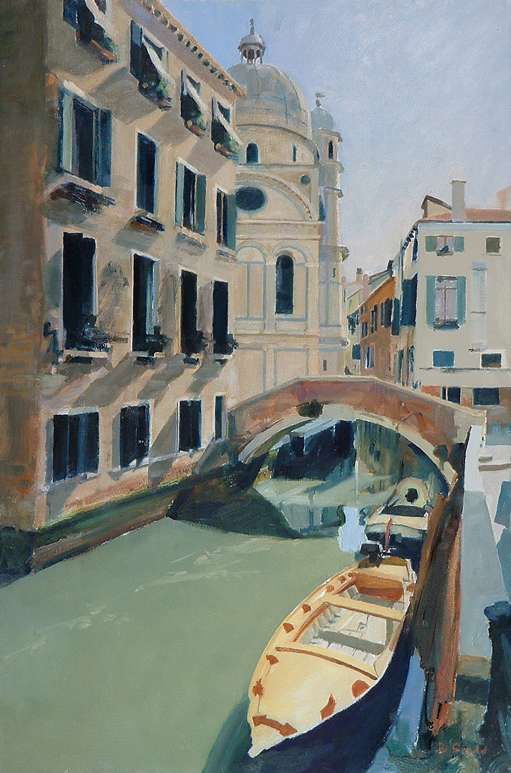 Yellow Boat Venice
